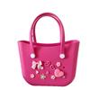 EVA Beach Handbag: Large Capacity DIY Travel Tote