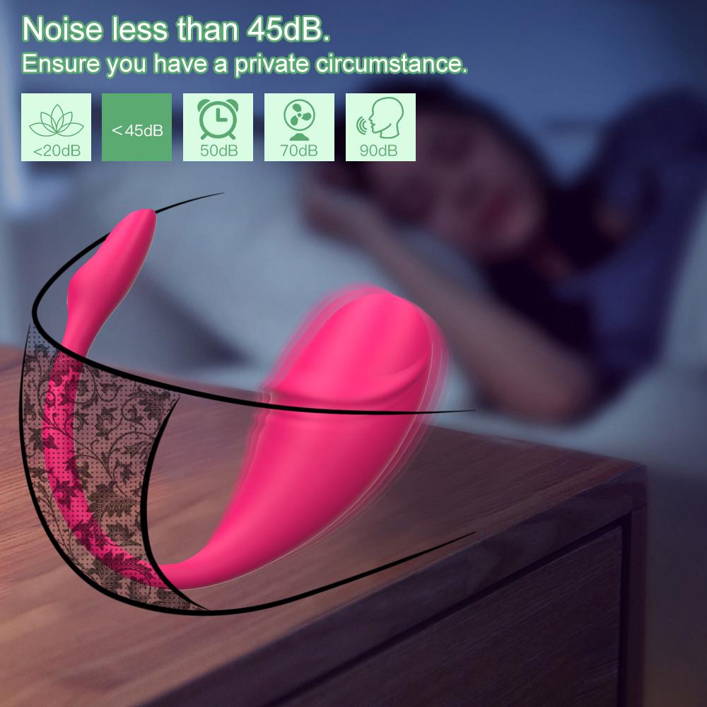 Kabelloser & APP-Fernbedienungs-Eivibrator Tragbarer Bluetooth-Kegel Vaginalkugel Klitoris G-Punkt Anal-Dildo Vibratoren Sexspielzeug für Frauen