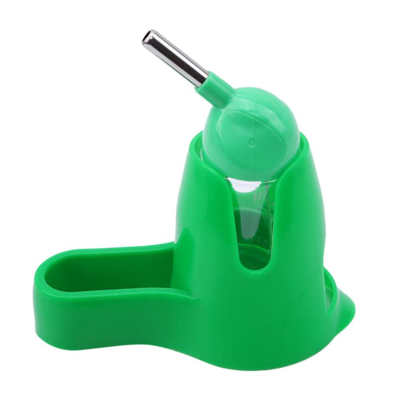 Transer Pet Feeding  Small Animal Automatic Water Bottle Dispenser Pets Food Feeder Bowl