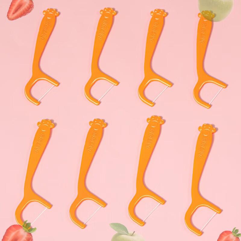 Fawnmum Little Tiger Kids Dental Floss Picks