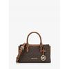 Arden Top Zip Cross Body Small   Mk Signature 35s6g4xm1b200 Brown