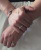 Valik [925 Silver] No. 72 Comma Plain Ring