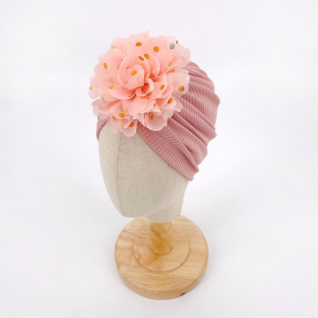 Cross-Border New Baby Hat: Flower, Comfortable & Breathable - Cute Children's Hat