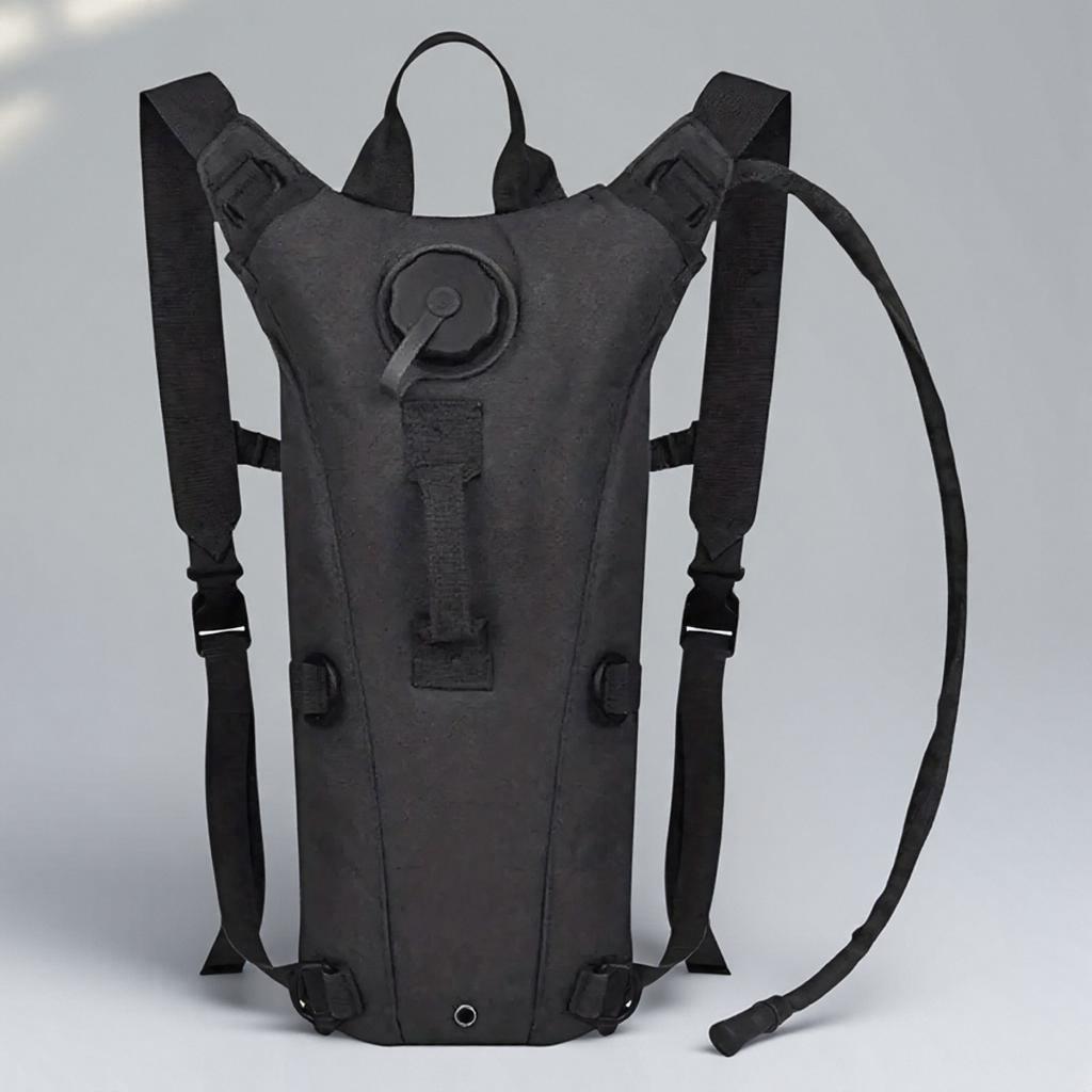 Tactical Water Bag Backpack 3L Military Hydration Pack Leakproof Water Reservoir for Camping Hiking Outdoor Adventure