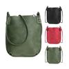 Vintage Style Womens Pu Leather Handbag Small Bucket Crossbody Bag For Fashionable Women