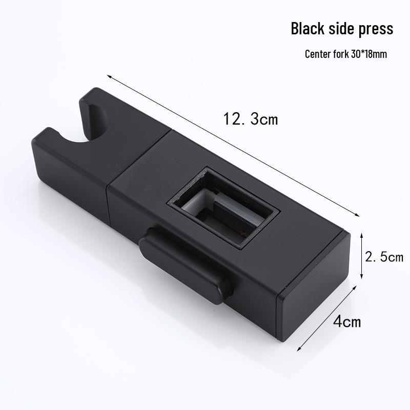 Adjustable Square Shower Head Bracket Holder - Bathroom Mount and Seat Accessories