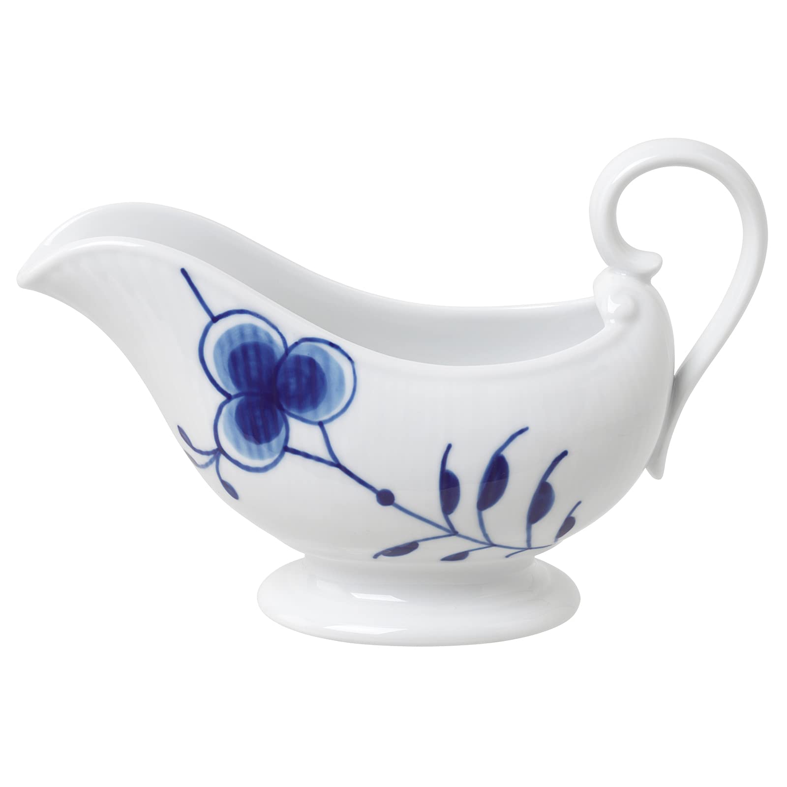 [Официально импортировано] Royal Copenhagen Blue Fluted Mega Соусник, 370 мл, Свадебный подарок, 1062487