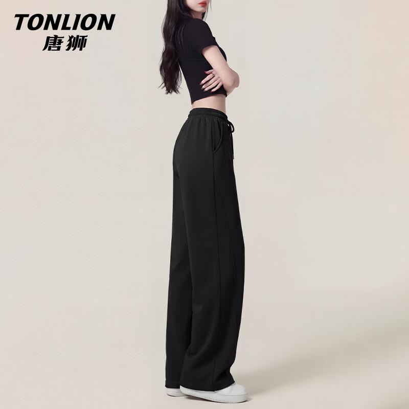 

TonLion Women s Casual Wide-Leg Drawstring Pants XL