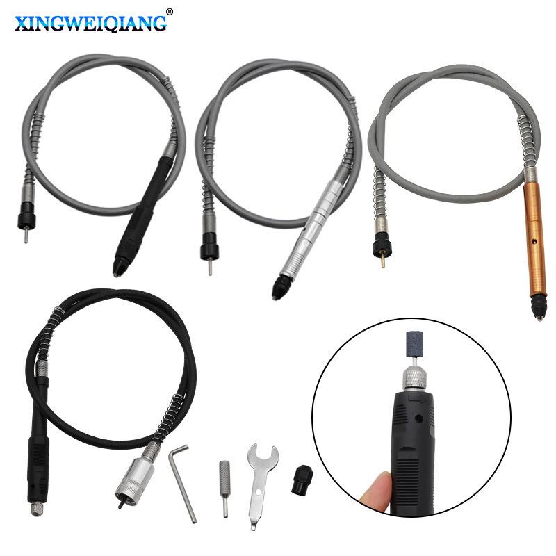 Flexible Shaft Extension Cords for Electric Grinders and Engraving Machines with Chucks