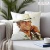Tterence Hill Bud Spencer Cushion Cover Square Short Plush Pillow Case Living Room Sofa Home Decor Funda X
