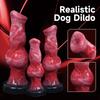 3 Size Dg Knot Dildos for Masturbating Vagina Massage Anal Plug Animal Penis Prostate Clit G-Spot Stimulation Sex Toys for Adult