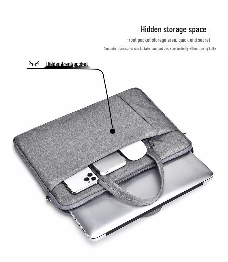 15,6-Zoll Laptoptasche: Elegante Handtaschen-Aktentasche für das Geschäft, anpassbares Logo