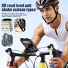 Waterproof Motorcycle Bike Mobile Phone Holder Support Universal Bicycle Gps 360° Swivel Adjustable Motorcycle Cellphone Holder