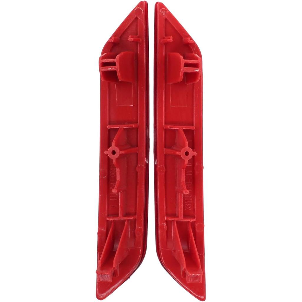 ApplianPar 2Pcs Rear Left and Right Bumper Reflector for Civic 2013 2014 2015