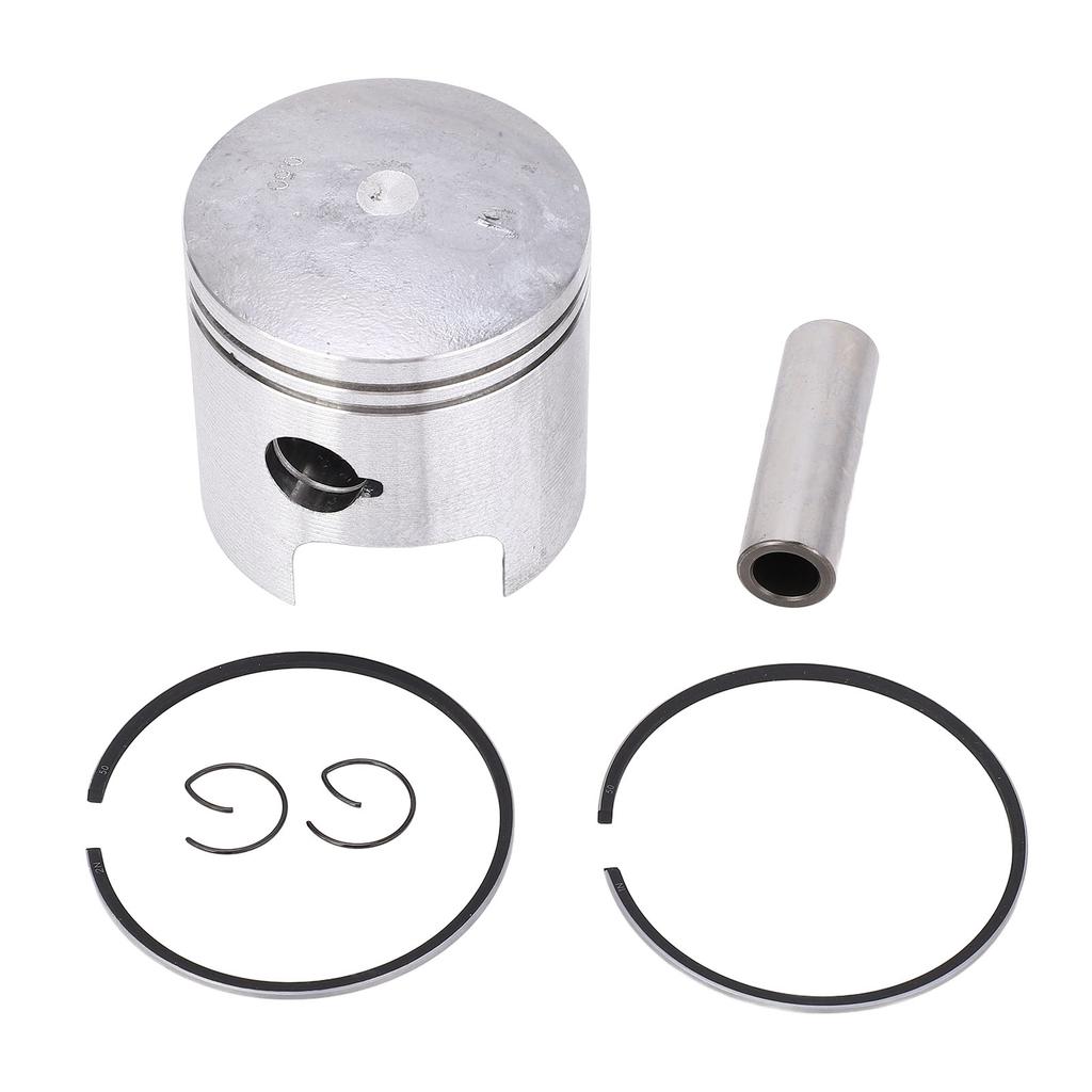 Outboard Piston Set 71mm 12110‑96353‑050 Metal Alloy Replacement for Suzuki 2‑Stroke DT20 DT25 DT30 Outboard 1986 and