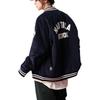 Reebok X Nautica Color Block Letter Fashion Casual Sports Jacket Unisex Jacket Navy-Blue 24FRL101UGN2