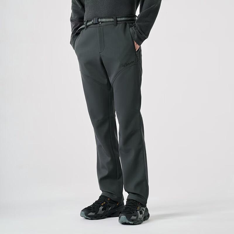TOREAD Unisex Windproof Fleece-Lined Stretch Thermal Pants TAMMBM91984