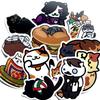 10 30 50Pcs Cute Cat  Stickers For Suitcase Skateboard Laptop Luggage Fridge Phone Car Styling Diy Decal Sticker