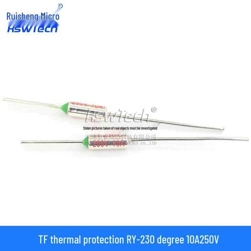 TF Thermal Protection RY-142 Temperature Fuse 172-192°C, 10A 250V for Rice Cookers