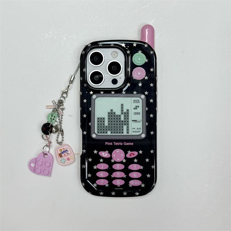 IPhone 15 Pro Max - Design Game Cube Husă de Telefon Drăguță și Creativă