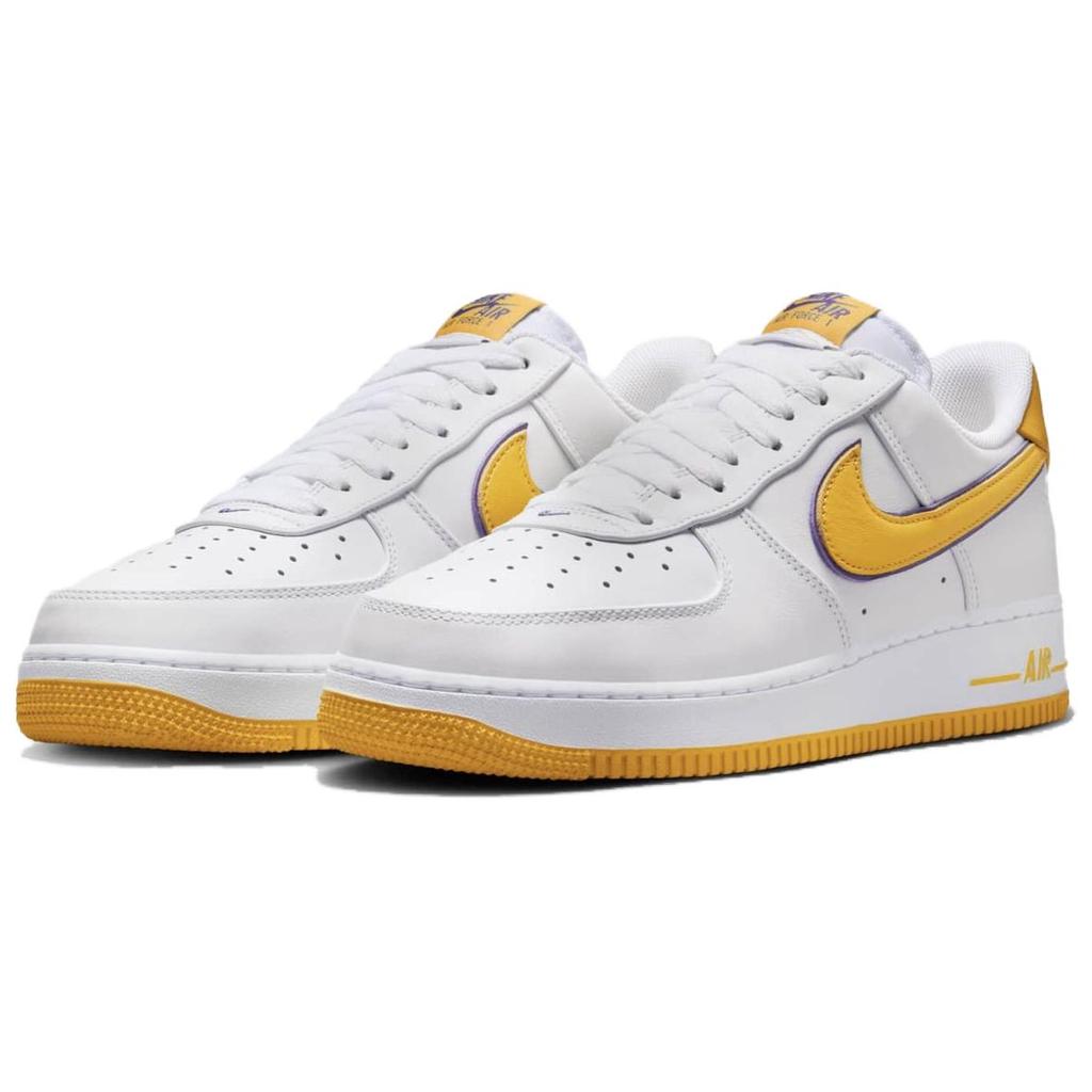 Kobe Bryant x Nike Air Force 1 Low Retro QS Lakers Casa Sneakers Unisex Giallo Bianco Varsity-Maize FZ1151-100