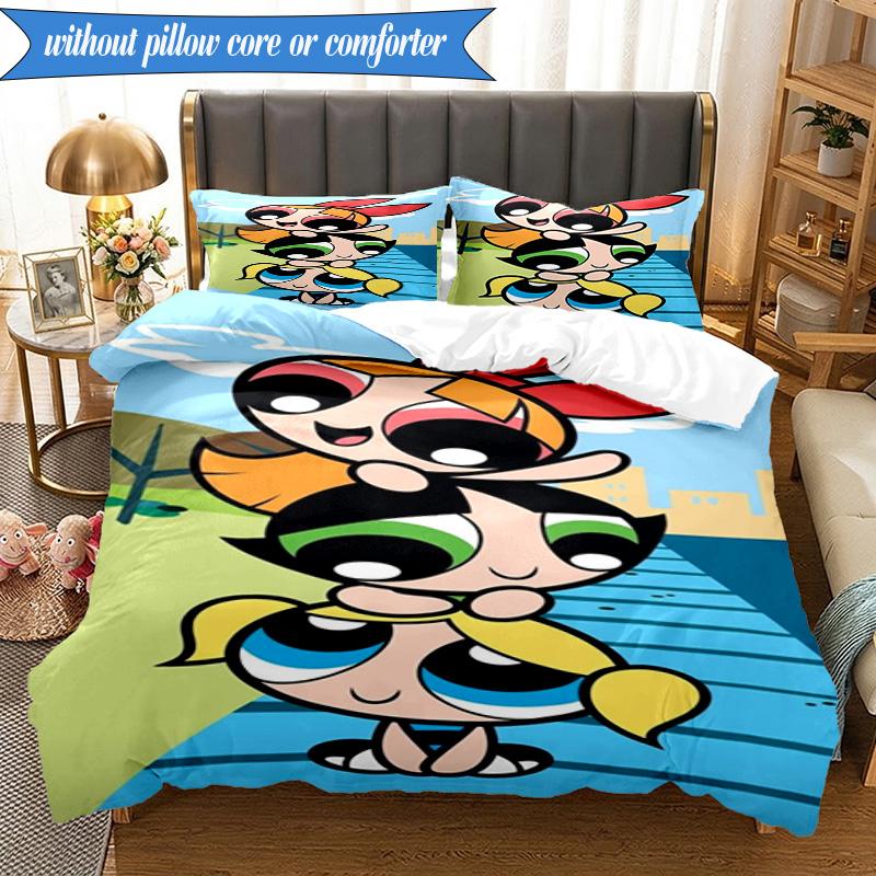 Power police  Adventure 3pcs K-pop music group Bedding set,Ideal for Bedroom, Dormitory,Including Duvet Cover And 2pcs Pillowcases,Fan gifts
