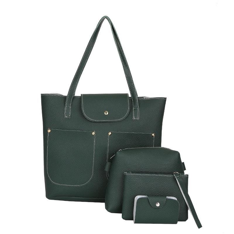 Elegant New Women Handbag Set Premium Leather Shoulder Bags With Timeless Design