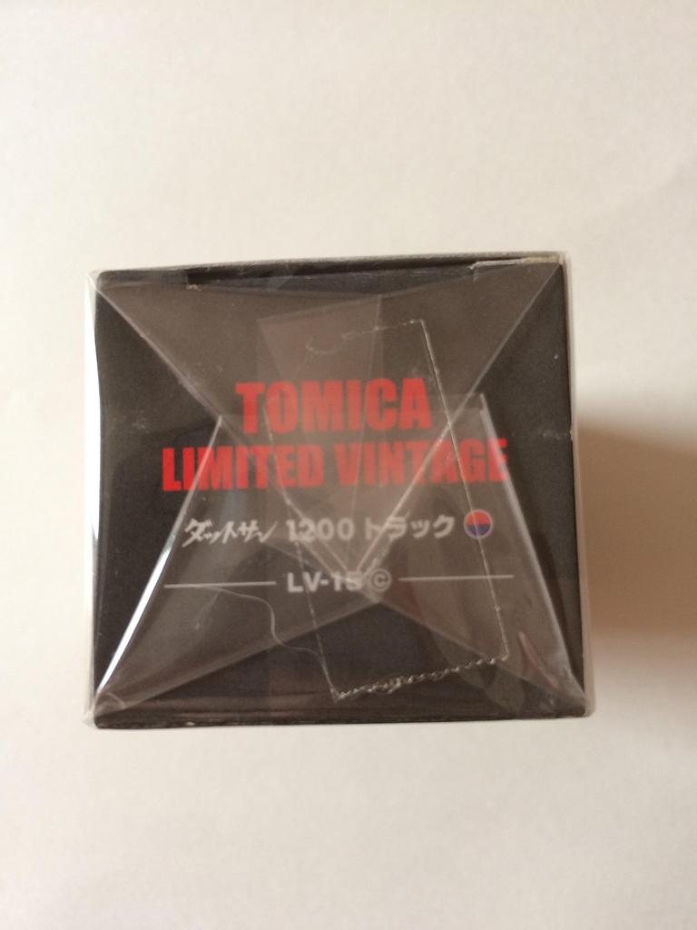 Tomica Limited Vintage TLV-15c Datsun Truck (Service Car)