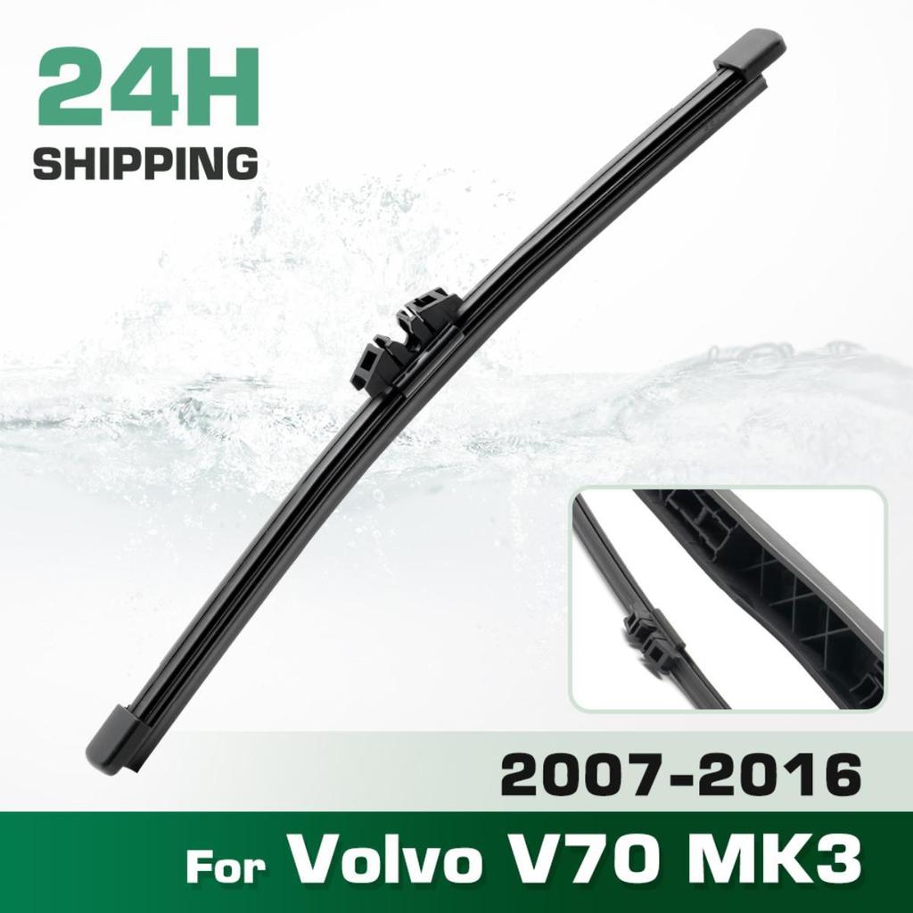 Heckscheibenwischerblätter, Premium-Ganzjahreswischerblätter Ersatz für Volvo V70 MK3 2007-2016, Naturkautschuk Bajonett, Einfach zu installieren 14″