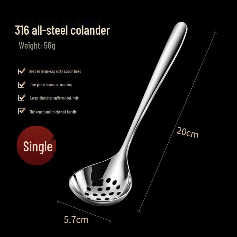 316 Stainless Steel Kitchen Spoon Single Pack