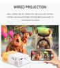 YG300 Mini HD LED Projector for Mobile Screen Mirroring