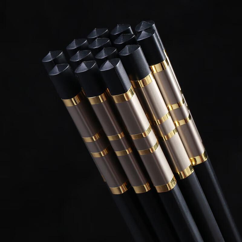 NHZHIW Premium Alloy Chopsticks