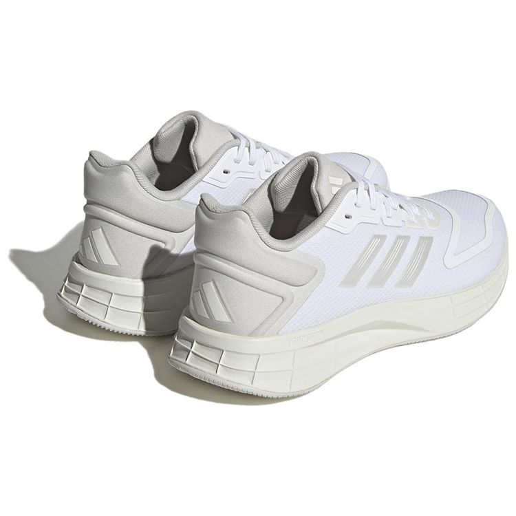 Adidas Duramo 10 White Zero Metallic Grey Women Sneakers Cloud-White Grey-One HP2388