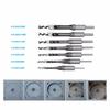 7pcs Sharp Cutting Edge Square Hole Drill Bit Bearing Steel Mortiser Drill Bit  Woodworking