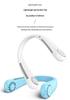 Portable Hanging Neck Fan: Wearable Silent Cooling Device for Outdoor Use