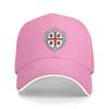 Cappellino da Baseball Classico Personalizzato con Bandiera della Sardegna Unisex da Donna Regolabile Italia Sardegna Cappello da Papà PerforUnisexce