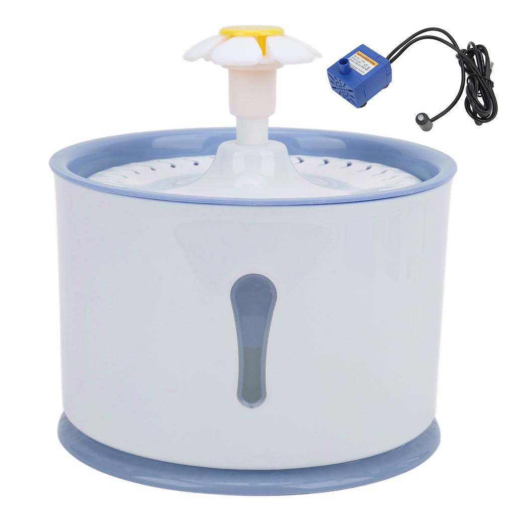 Pet Drinking Fountain Automatic Circulating Water Cat Smart Water Dispenser with Filter and LED