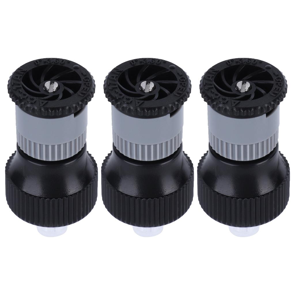 3pcs 360 Degrees  Rotating Buried Spray Nozzle G1 2 Female Thread Adjustable Watering Sprinkler for Lawn Yard Garden