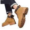 Men's 2025 Autumn High-Top Retro Yellow Martin Boots - Versatile Casual British Style.