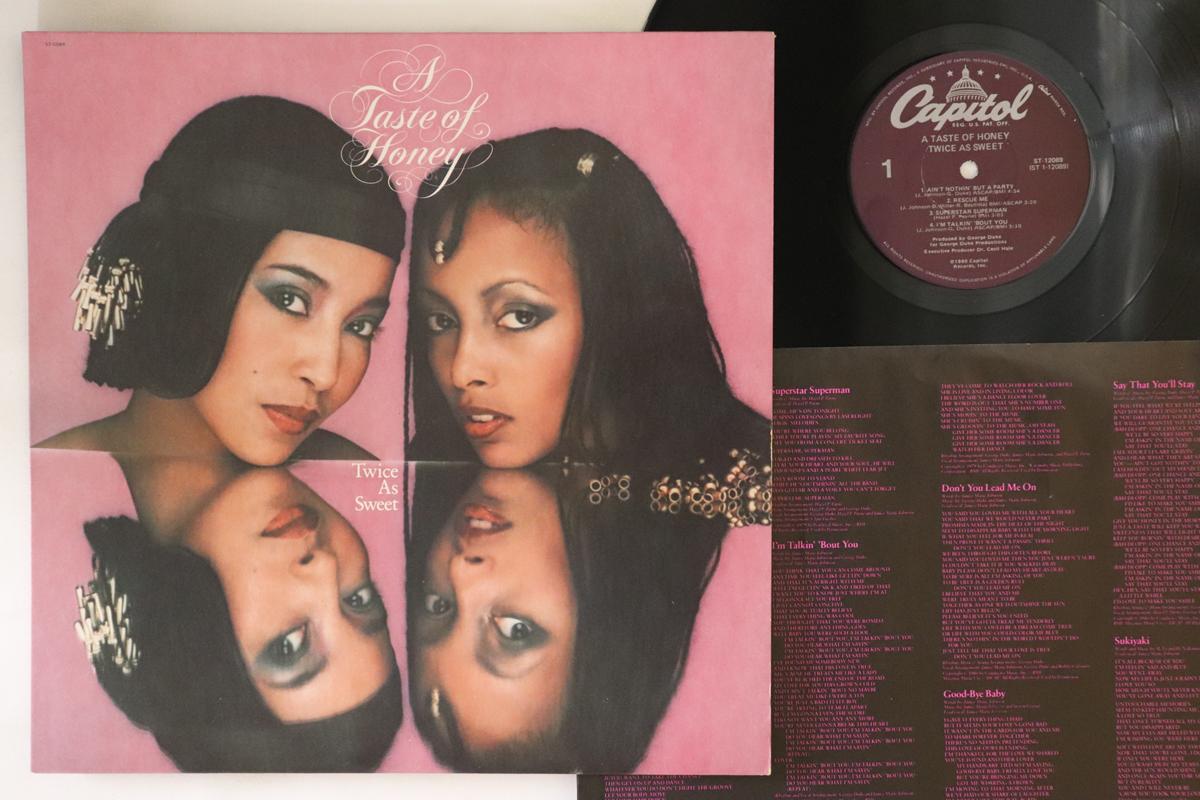 

LP Record A TASTE OF HONEY - Twice As Sweet ST12089 CAPITOL 1980 US Soul/Funk Used
