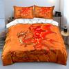 Red Dragon with Flames. Bedding Sets Duvet Cover Sets Duvet Covers Pillowcases(1 * Duvet Cover 2 * Pillowcases Without Duvet Insert)