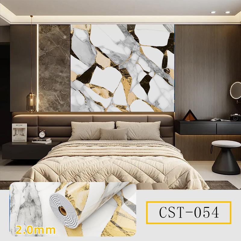Roll-up Fliesenaufkleber Tapete Selbstklebend Wasserdichte Tapete Verdickter Marmor Verdickte Rolle Dekorative Wandaufkleber