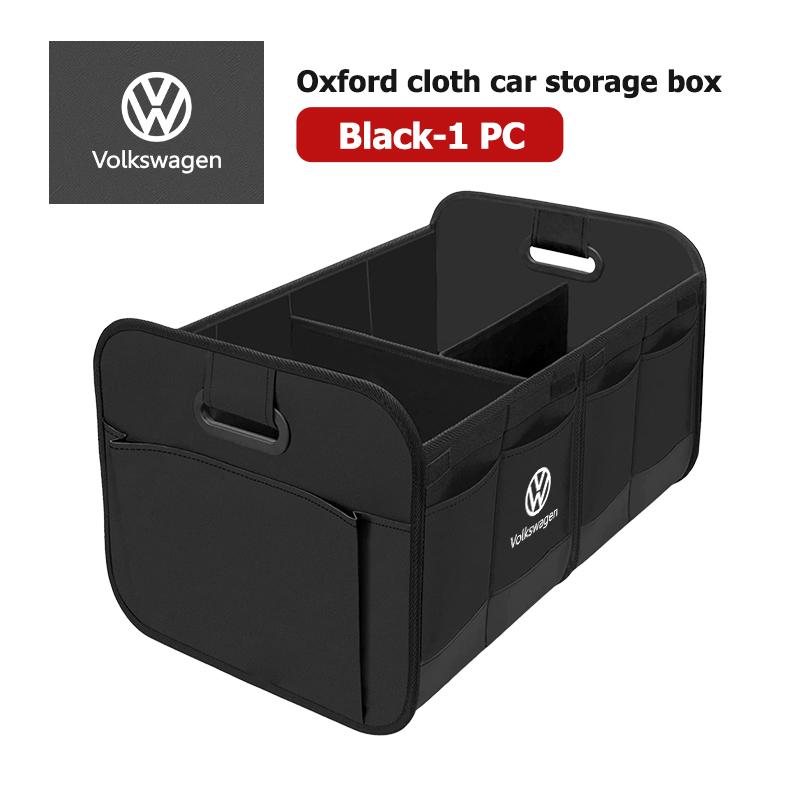 For Volkswagen VW Folding Car Trunk Organizer Box Storage Bag Tools Tidying Scirocco Jetta Beetle Golf 4 5 6 Passat Polo B5 zg6