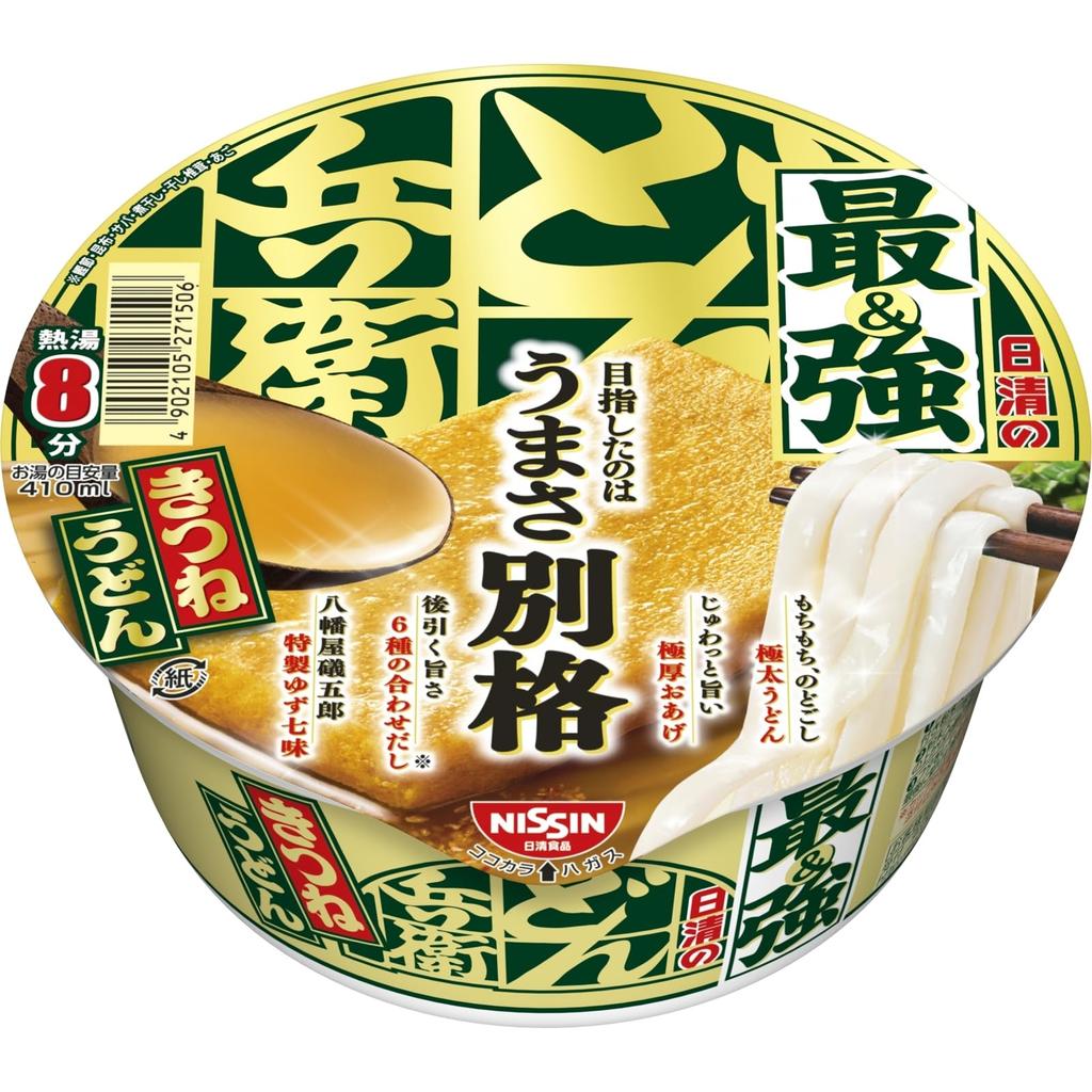 Nissin Donbei Strongest Donbei Kitsune Udon Isogoro Special Yuzu Shichimi Nissin Foods Cup Noodles 93g x 12 packs [Yahata-ya Togarashi]