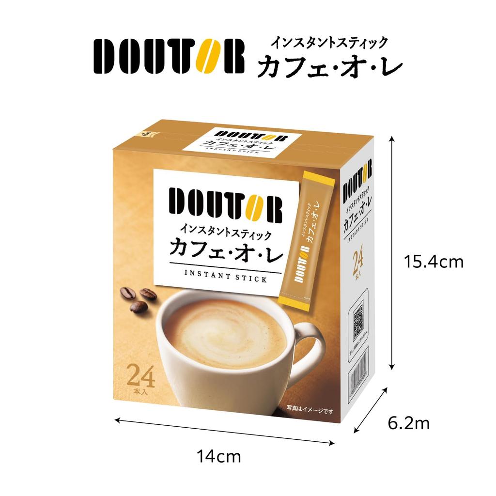 Doutor Coffee Hazır Çubuk Cafe au Lait 24'lü