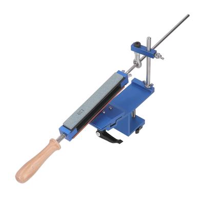 Knife Sharpener Sharpening Stone Kit with 6 Sharpening Stones, 360° Angle Adjustment, Corrosion Resistant, Easy To Use, Quick Fixing, Safe To Use, 304