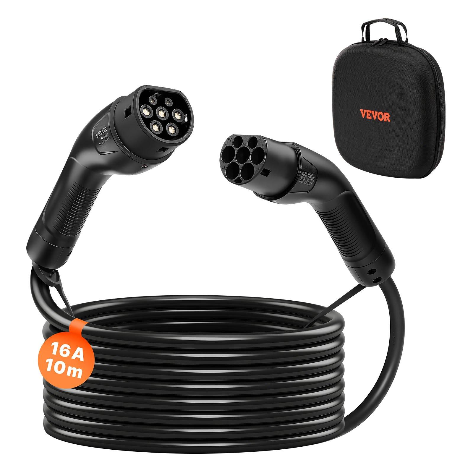 VEVOR EV Charger Extension Cable, 16Amp
