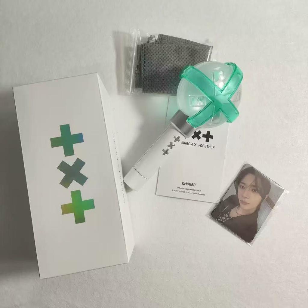 Kpop Txt Lightstick Ver.2 Concert Glow Lamp Hand Light Cheer Ver.1 Light Stick Fluorescent Fans Collection Toys Gifts