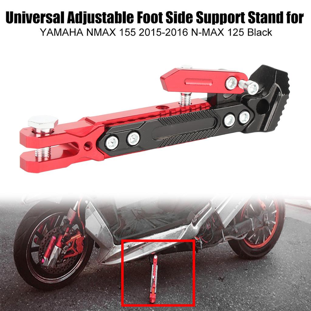 Universal Adjustable Foot Side Support Stand for NMAX 155 20152016 NMAX 125
