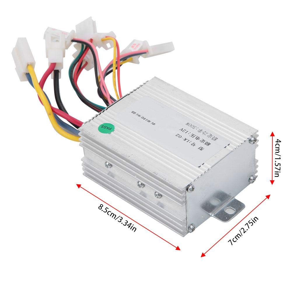 12V 500W Motor Controller Electric Brush Controller DC Motor Speed Control E Brushed Controller